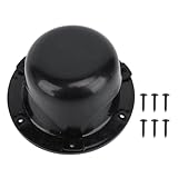 Entlüftungskappe für Hydraulikanlage aus geruchsbeständigem ABS, einfache Installation, Entlüftungsabdeckung für hydraulisches Dach, geeignet für Anhänger (black)