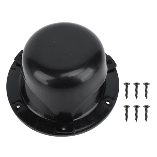 Entlüftungskappe für Hydraulikanlage aus geruchsbeständigem ABS, einfache Installation, Entlüftungsabdeckung für hydraulisches Dach, geeignet für Anhänger (black)