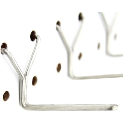 Right Arrange Stainless Steel Pegboard Hooks 50-Pack 2" L Hook - Will Not Fall Out, Fits Any Peg Board - Organize Tools, Accessories, Workbench, Garage Storage, Kitchen, Crafts, Jewelry, Retail Cover