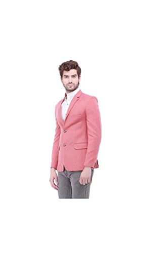 peach color blazer