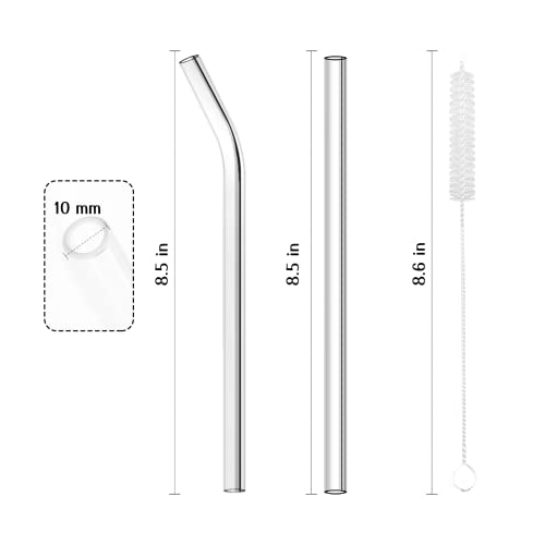 Reusable Glass Straws