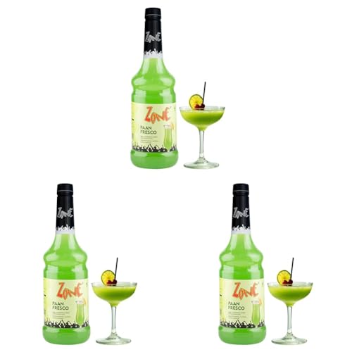 Image of Zone Paan Fresco Flavoured Syrup 1000ml - For Mocktails, Milkshakes, Desserts, Paan Shots & Fusion Drinks | Premium Bar Blend 1 Litre - More Servings, Ideal for Cafes, Restaurants & Professional Use
