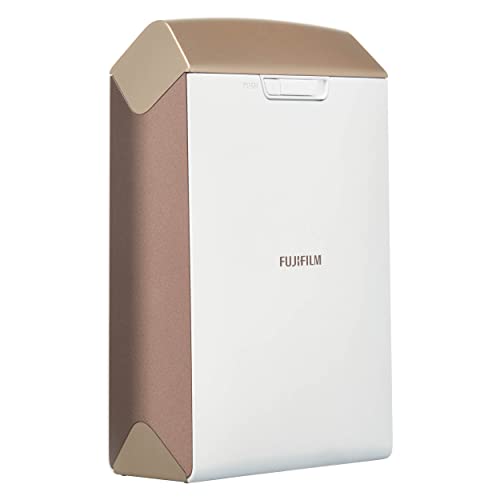 FUJIFILM スマートフォン用プリンター “スマホdeチェキ" instax SHARE SP-2 ゴールド