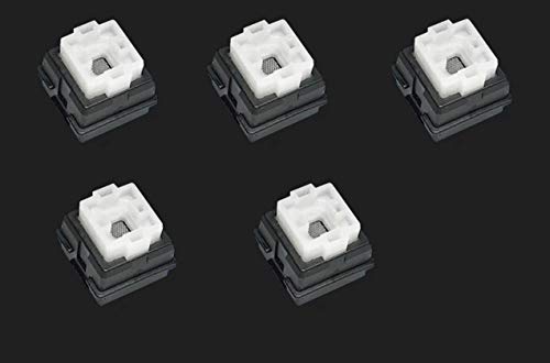 Pack of 5 Romer-G Mechanical Keyboard Switches Compatible for Logitech G310 G512 G513 K840 G810 G910 G413 Pro Keyboards (Romer-G Tactile Black)