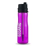 🌎 FILTRACIÓN AVANZADA: La botella ozeanic supera los límites de los filtros tradicionales y los rayos UV. Los mejores filtros tienen un diámetro de poro de 200 nm (0,2 micras) y los virus tienen entre 9 y 14 mm. Por esto los filtros dejan colar los virus. Nuestro Ozonizador si elimina los virus porque actúa a nivel de membrana celular. Ni los filtros ni los rayos UV eliminan el cloro.