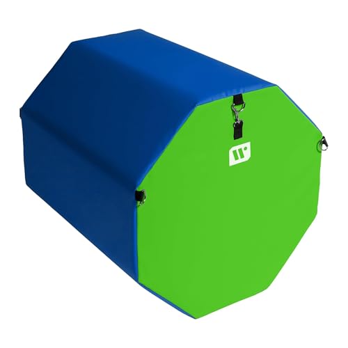 We Sell Mats Gymnastics Octagon Skill Shape Tumbling Mat, Somersault Backbend Trainer for Gymnastics, Cheerleading and Martial Arts, (Large) 30 in x 30 in x 32 in