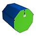 We Sell Mats OCT3032LG-LMGBL Large 30" x 32" Gymnastics Octagon Skill Shape Lime Green & Blue