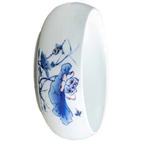 Pots décoratifs en céramique pour narcisses et radis verts - Espace intérieur moderne - Jardinage d'eau - Bol de plantes aquatiques