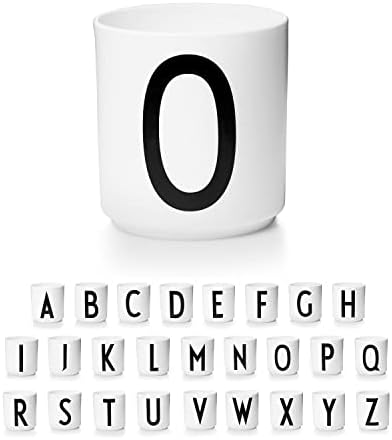 Design Letters White Ceramic Coffee Cup (A-Z) | Table Decoration Coffee Mug | Gifts for Women, Men, Friends | Alphabet Initial Mug Birthday Gifts | Initial Coffee Cup | Letter Cup | Monogrammed Mug