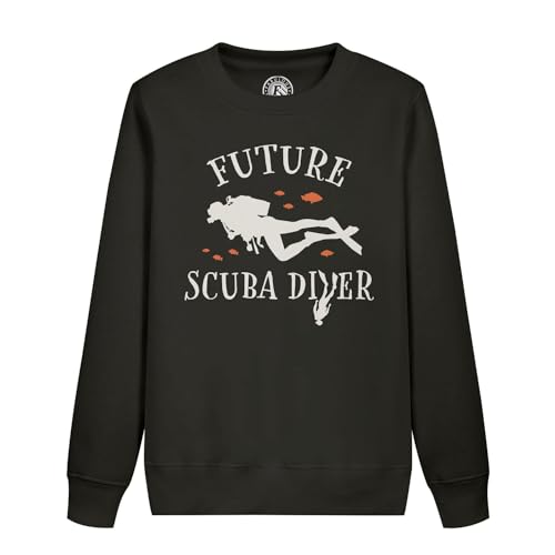 Sweatshirt enfant futur plongeur sous-marine vêtement sport loisir maritime