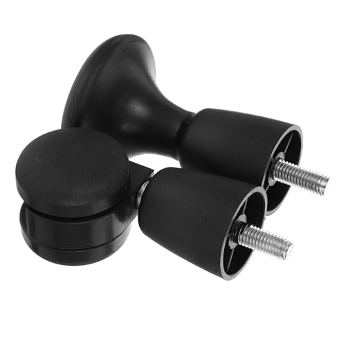NUOBESTY 1set Heavy Duty Office Chair Caster Wheels for Carpet and Hard Floors Replacement Casters Smooth Rolling Design for Desk Chairs and Office Furniture