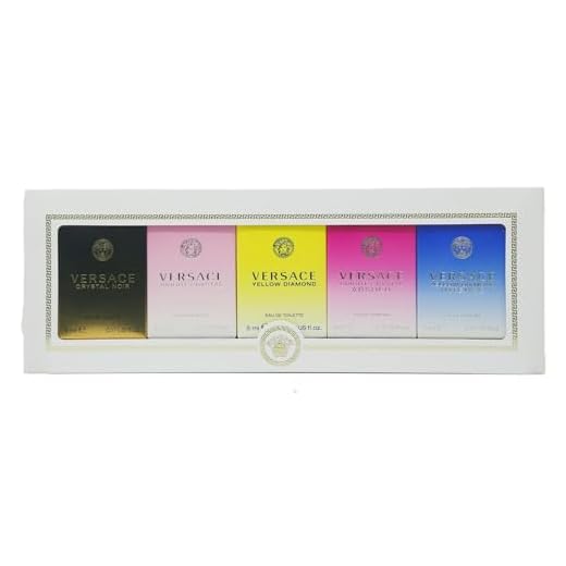 Versace Women's Fragrance Collection 5 Piece Set