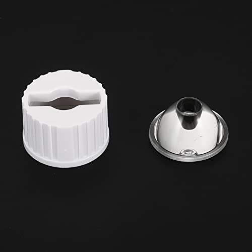 Image of PATIKIL 20mm LED Lens 8 Degree with Plastic Holder, 20 Set Acrylic Optical Lenses for 1W 3W High Power LED Light, White /Transparent