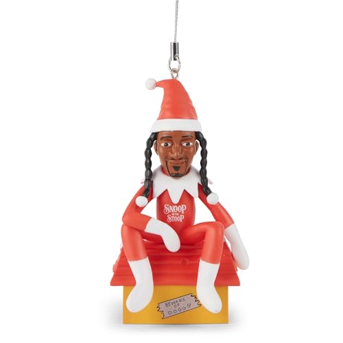 Snoop Dogg Snoop on The Stoop Funny Christmas Ornaments for Adults, Gag Gifts Adult, Stocking Stuffers for Adults, Gag Xmas Gifts, Gift Exchange for Coworkers
