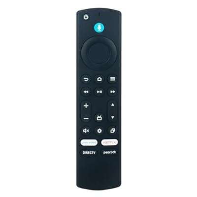 New Replaced Remote Control Fit for Insignia Amazon Hisense Insignia Toshiba TCL ULED 4K UHD Smart TV with Voice 50-Inch Class U6HF Series 65S450F NS-50F301NA24 NS-43F301NA25 NS-50F301NA24