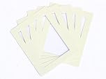 Frame Company Pack of 10 Ivory Mounts A3 for A4 *Choice of Colours*