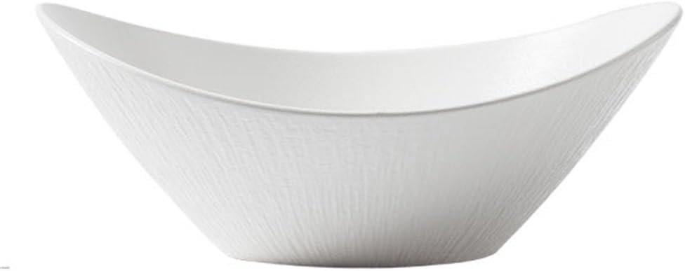 Salad Fruit Bowl High Color Slant Mouth Household Soup Ceramic Tableware