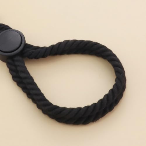 拘束具 女性用 SMグッズ アイマスク 目隠し付き 手錠 調教 束縛具 麻縄風 コスプレ アダルトグッズ 手枷 足枷 大人のおもちゃ 強制 刺激 多体位 正常位 後背位 M字開脚 調節可能 柔らかい 簡単 初心者 カップル 夫婦 深めの姿勢サポート 男女兼用 ロープ手錠足錠プレイ用 秘密梱包 (ブラック*2+目隠し) - 画像4