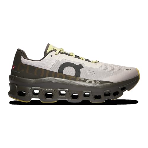 On Cloudmonster - Men's Casual Running Shoes(Pearl/Thorn/Volt)