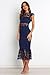Petal & Pup Lauren Dress - Navy 2