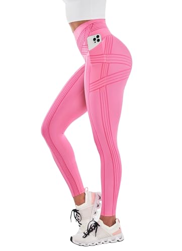 Fanka Powerband Resistance Leggings for Women Full LengthSculpting Compression with Added Resistance Reversible WearBlackUS14/3XL
