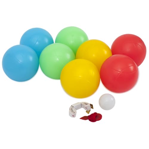Water Sports Lighted Bocce Ball Set, Boules Outdoor Glow In The Dark Game for Camping Parties and Beach Activities - Image 2