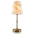 HIYUOZYER Cordless Table Lamp,5200mAh Rechargeable Battery Operated Lamp,3-Level Brightness Dimmable, Mid Century Modern Metal Ambient Lamps, Vintage Gold Lamps for Bedside, Retro Farmhouse Lamp