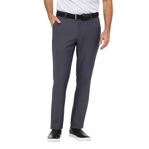 Greg Norman Mens Work Pants Golf Dress Business Casual Men’s Clothing - Gray 36W X 30L