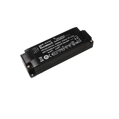 Alimentation LED 24V 36W AED36-24VLSJ pour ruban et miroir de salle de bain