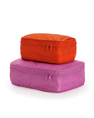 BAGGU 　バグー　パッキング キューブ トラベルポーチ　ピンク　レッド BAGGU バグー パッキング キューブ トラベルポーチ ピンク