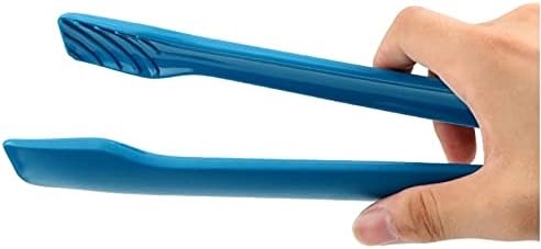 Cooking Tongs 3pc Food Grade PP Material Baking Tools Length Bread Cake Clip Barbecue Accessories Tongs(Green)