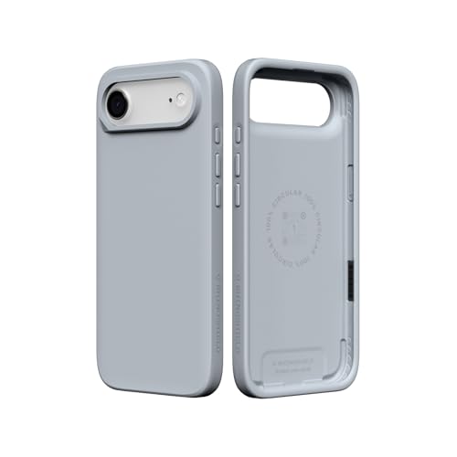 Coque iPhone Air RhinoShield SolidX gris argent protection antichoc