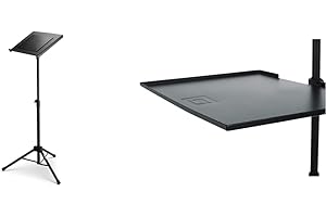 On-Stage Deluxe Laptop Stand with Gator Utility Shelf