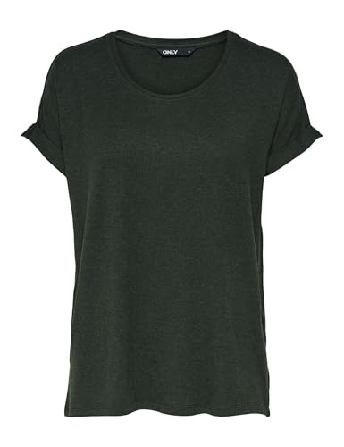 ONLY Damen Onlmoster S/S O-Hals Noos JRS Top, Rosin, L EU