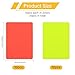 beinkmake 20 Pcs Football Red and Yellow Card Sports Football Referee Red and Yellow Card Set Soccer Warning and Ejection Cards