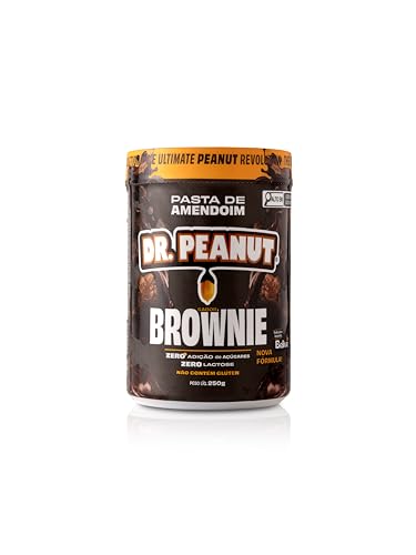 DR. Peanut Pasta de Amendoim Brownie 250G - Com Whey Protein