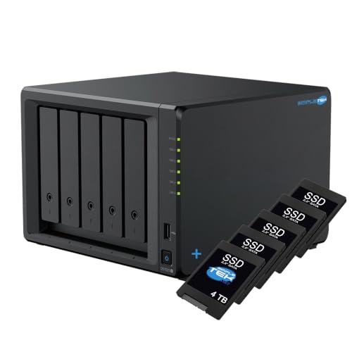 Image of SIMPLETEK - 5-Bay NAS Server 5x4TB SSD Dual Core 8GB ECC (Refurbished)