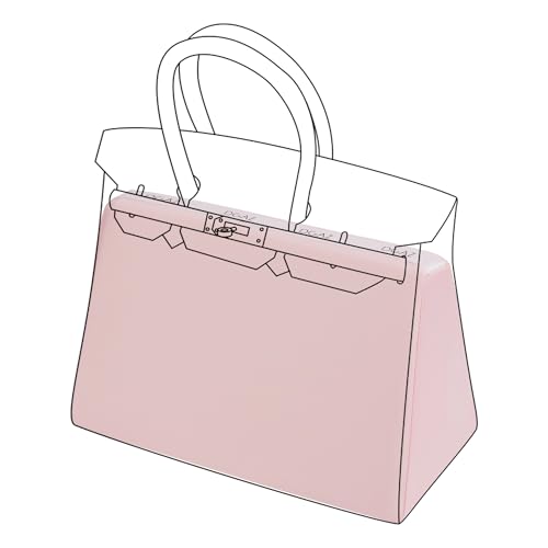 DGAZ Inserção modeladora de almofada de bolsa, bolsa de luxo, espuma viscoelástica - serve para Birkin 25/30/35/40 bolsa (rosa, BK35)