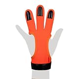 VISEMAN Archery Gloves, Fingers Tabs, Archery Protective Gear Accessories, Archery Training Tool, Ou