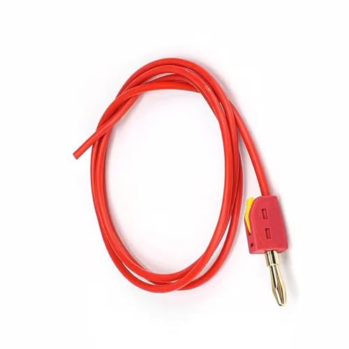 High Voltages Test Cables With 4mm Banana Plugs 100cm Silicone Wire For Multimeters And Electrical Tool Car Maintenance Silicone Test Leads For Multimeter