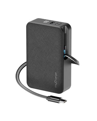 myCharge RetractaCharger 5000mAh Power Bank