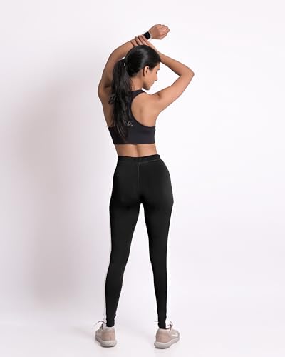 Image of Mehrang Women's Stretch Fit Yoga Pants, Track Pants Stretchable Gym Legging Tights