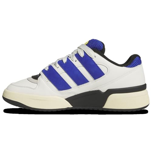 Adidas Forum 2000 - Men's (JI3276, Off White/Semi Lucid Blue/Easy Yellow)2