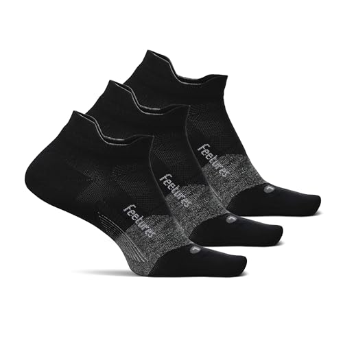 Image of Feetures Elite Light Cushion Mini Crew Sock - Sport Sock with Targeted Compression