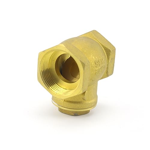 Clapet anti-retour laiton 1 pouce pour pompe de puits et jardin