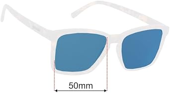 Sunglass Fix Replacement Sunglass Lenses Compatible with Goodr Middle Seat Advantage 50mm