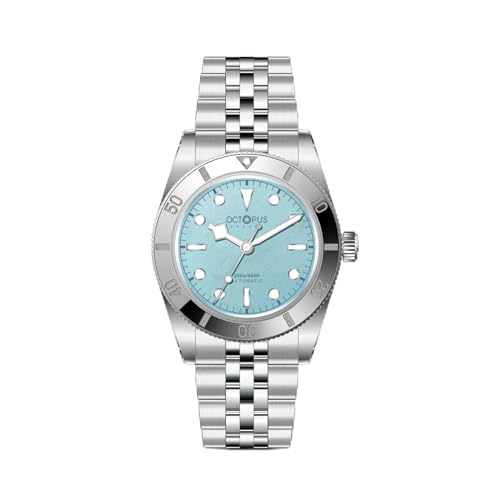 Montre automatique homme 37mm BB54 en saphir et acier épuré