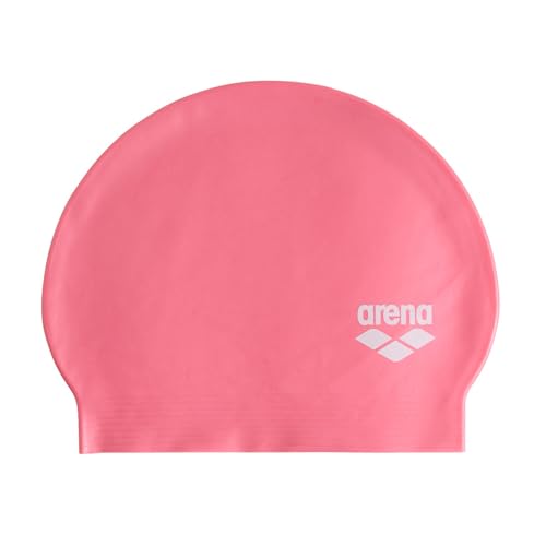 Arena Unisex Adults Soft Latex Swim Cap for Training and Fitness Swimming, Elastic Bathing Cap for...