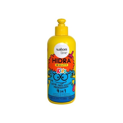 Salon Line, Creme de Pentear, Meu Lisinho Kids, Imaginação e Diversão, Vegano - Cabelos Lisos, 250 ml