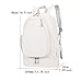 Yiju Tennis Bag with Shoe Compartment Backpack Oxford Cloth Duffel Side Pocket for Camping Outdoor Activities Badminton Racquets, Beige